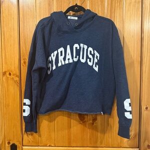 Syracuse Women's Crop Hoodie